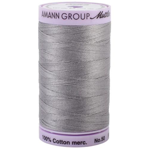 Mettler Silk Finish Cotton Thread 50wt 547yd-Rain Cloud 9104-322 - 7623035908470762303590847