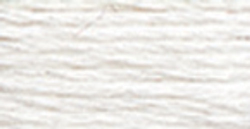 DMC Pearl Cotton Skein Size 3 16.4yd-Snow White - 115 3-B5200 - 077540281428