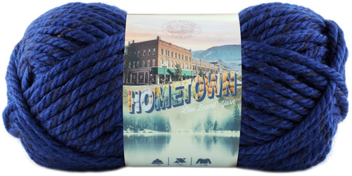 Lion Brand Hometown Yarn-Fort Worth Blue - 135-109 - 023032007885