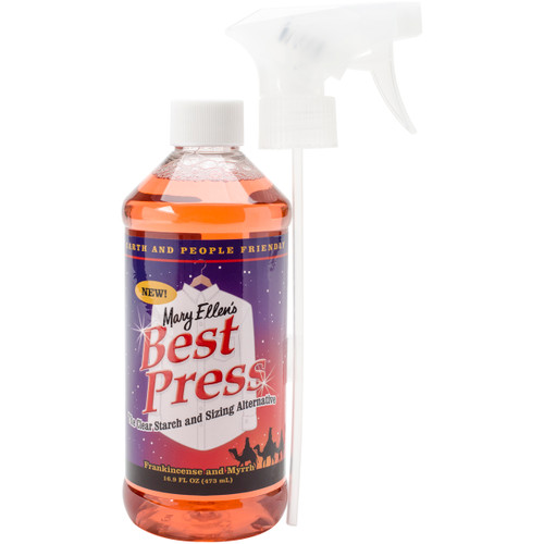 Mary Ellen's Best Press Clear Starch Alternative 16.9oz-Frankincense And Myrrh 600BP-91