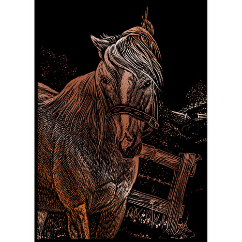 Royal & Langnickel(R) Copper Foil Engraving Art Kit 5"X7"-Mare - COPMIN-103
