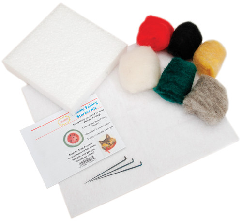 Colonial Needle Felting Starter Kit- - CNFK1