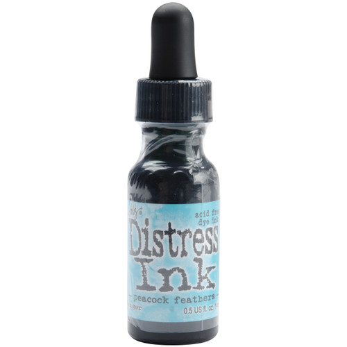 Tim Holtz Distress Pad Reinker-Peacock Feathers - DRI-34964 - 789541034964