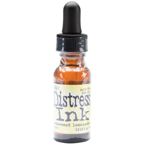 Tim Holtz Distress Pad Reinker-Squeezed Lemonade - DRI-34971 - 789541034971