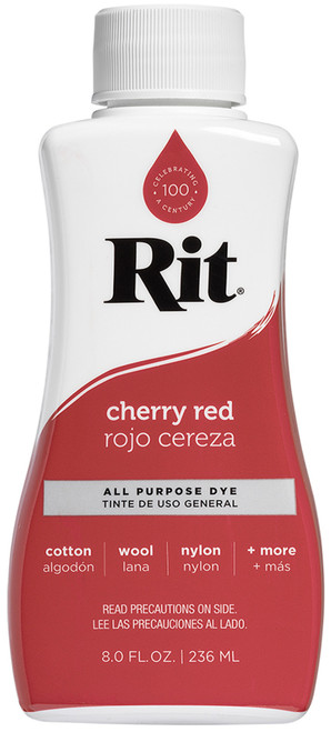 Rit Dye Liquid 8oz-Cherry Red 8-8230 - 885967882308