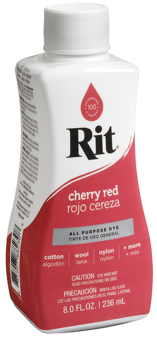 Rit Dye Liquid-Cherry Red - 8-8230