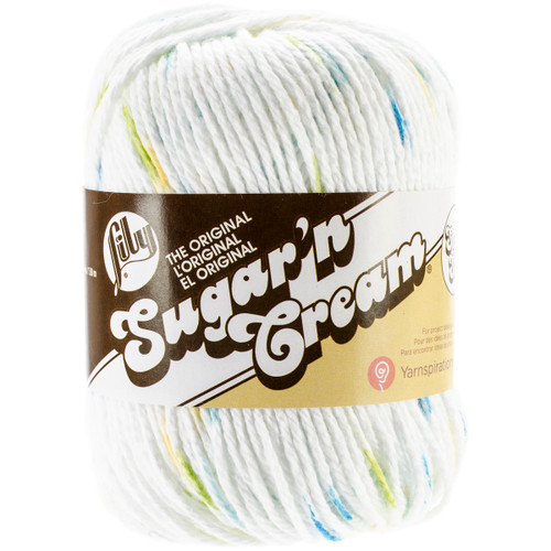 Lily Sugar'n Cream Yarn - Ombres Super Size-Summer Prints - 102019-19747 - 057355370586 Lily Sugar'n Cream Yarn - Ombres Super Size-Summer Prints - 102019-19747 - 057355370586