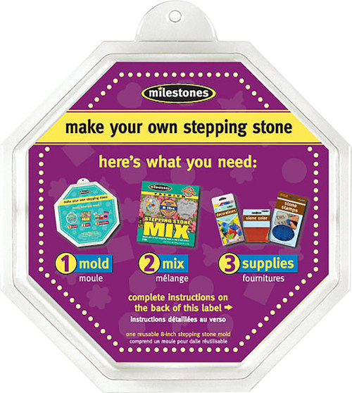 Milestones Stepping Stone Mold-Octagon 8" - 90723134 - 601950231348