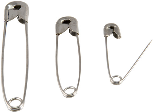 Singer Safety Pins-Sizes 1 To 3 50/Pkg - 00226