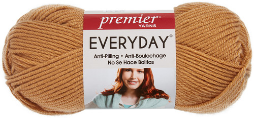 Premier Anti-Pilling Everyday Worsted Yarn-Caramel - DN100-14 - 847652000671