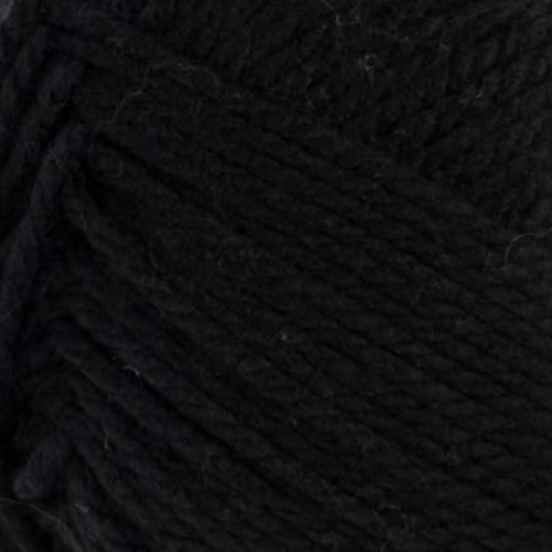 Bernat Softee Chunky Big Ball Yarn - Solids-Black - 161130-30040