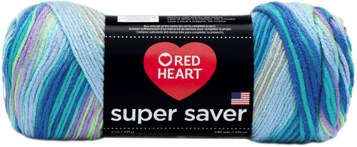 Red Heart Super Saver Yarn-Wildflowers - E300B-3955 - 073650824470