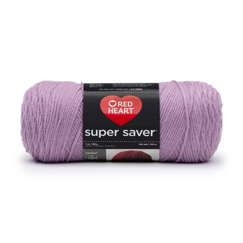 Red Heart Super Saver Yarn-Orchid - E300B-530 - 073650763434