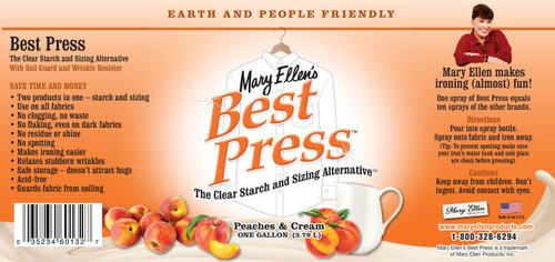 Mary Ellen's Best Press Refills 1gal-Peaches & Cream - 600G-132
