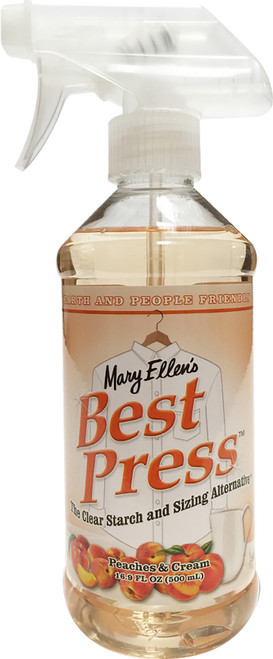 Mary Ellen's Best Press Clear Starch Alternative 16.9oz-Peaches & Cream 600BP-130 - 035234601303