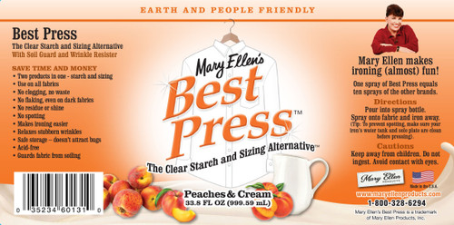 Mary Ellen's Best Press Refills 33.8oz-Peaches & Cream 600R-131