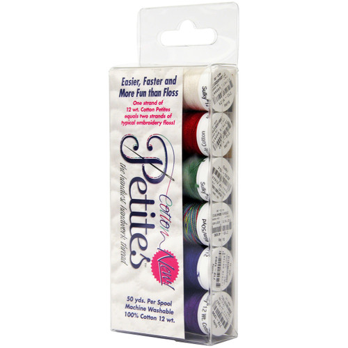 Sulky Sampler 12wt Cotton Petites 6/Pkg-Winter Assortment - 712-10 Sulky Sampler 12wt Cotton Petites 6/Pkg-Winter Assortment - 712-10