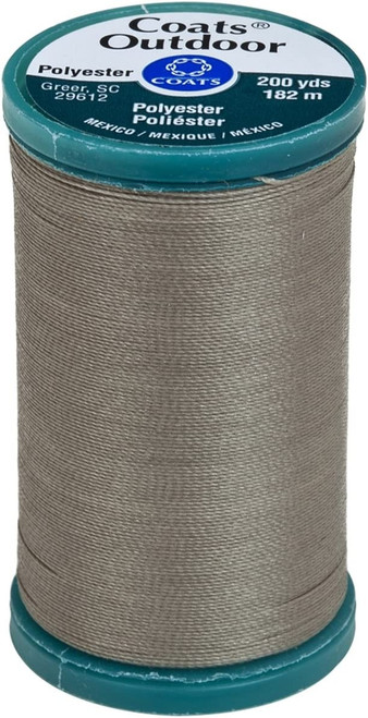 Coats Outdoor Living Thread Mini King Spool 200yd-Steel - D71-0025 - 073650773822 Coats Outdoor Living Thread Mini King Spool 200yd-Steel - D71-0025 - 073650773822