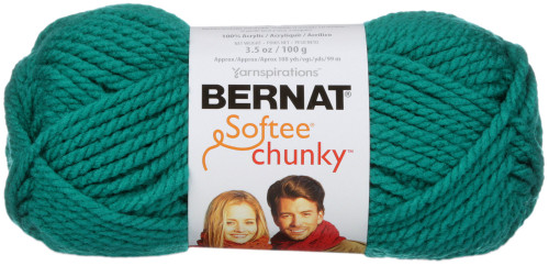 Bernat Softee Chunky Yarn-Emerald - 161128-28200 - 057355351318