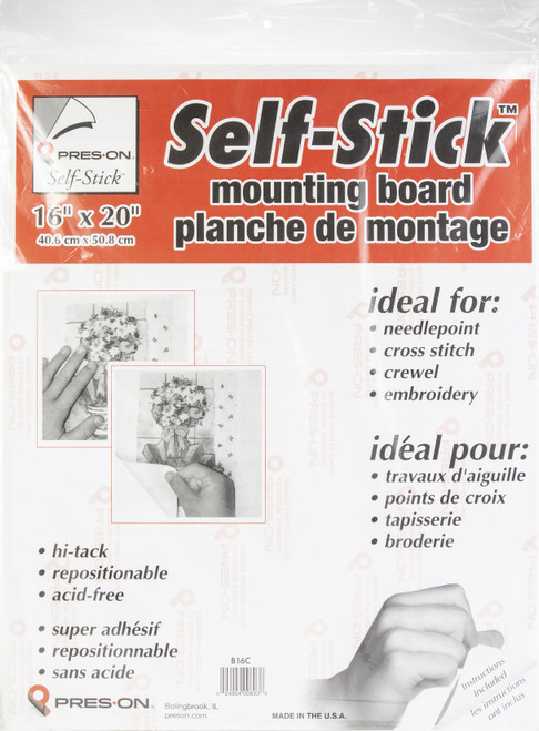 Pres-On Mounting Board 16"X20"- - B16MC - 024904006036 Pres-On Mounting Board 16"X20"- - B16MC - 024904006036
