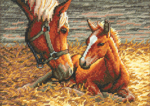 Dimensions Gold Petite Counted Cross Stitch Kit 7"X5"-Good Morning (18 Count) 70-65119 - 088677651190