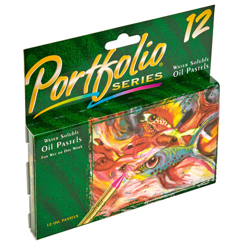 Crayola Portfolio Series Oil Pastels-12/Pkg - 52-3612