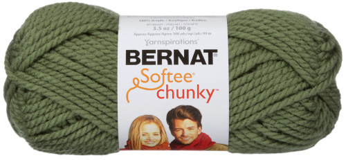 Bernat Softee Chunky Yarn-Forest 161128-28243 - 057355351363