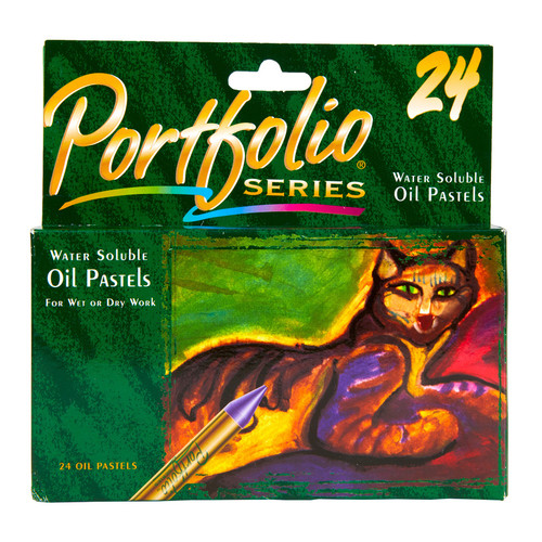 Crayola Portfolio Series Oil Pastels-24/Pkg 52-3624 - 071662036249