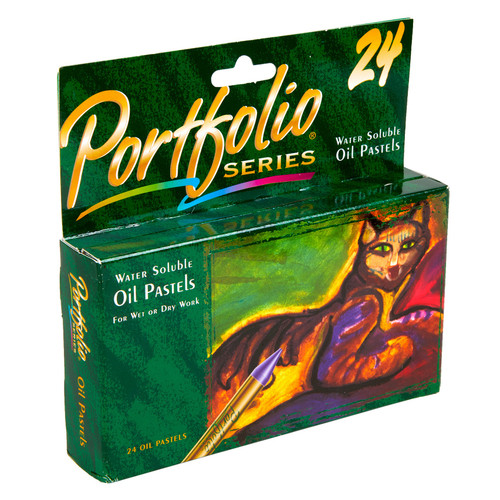 Crayola Portfolio Series Oil Pastels-24/Pkg -52-3624