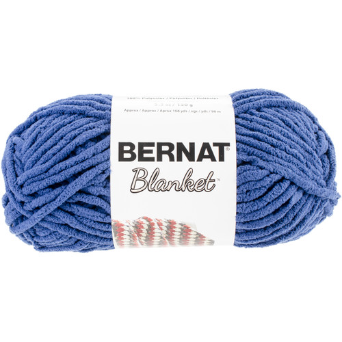 Bernat Blanket Yarn-Navy - 161200-110 - 057355394667