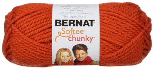 Bernat Softee Chunky Yarn-Pumpkin - 161128-28630 - 057355351554