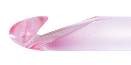 Susan Bates Crystalites Acrylic Crochet Hook 5.5"-Size P16/11.5mm - 12407-P