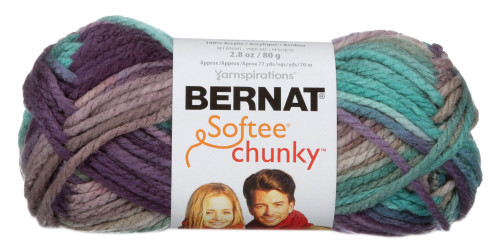 Bernat Softee Chunky Ombre Yarn-Shadow - 161129-29121 - 057355351653