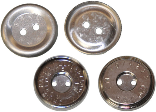Lacis Magnetic Sew-On Closure 18mm 1/Pkg-Nickel FF64 - 824649006205