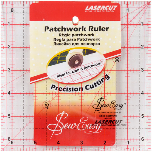 Tacony SewEasy Square Quilt Ruler-6.5"X6.5" - NL4177 - 93173850065369317385006536 Tacony SewEasy Square Quilt Ruler-6.5"X6.5" - NL4177 - 93173850065369317385006536