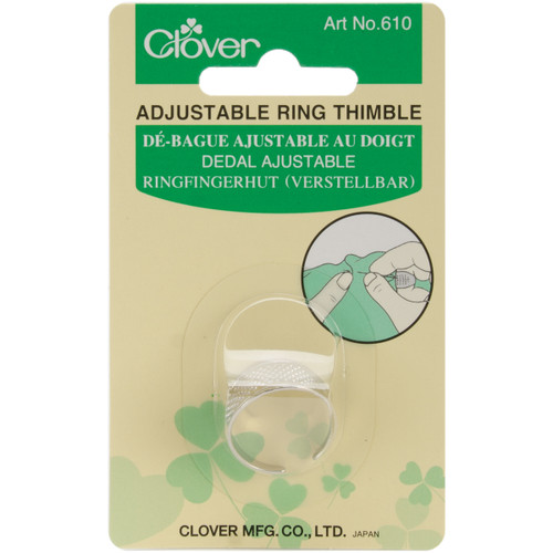 Clover Ring Thimble-Adjustable 610 - 051221508615