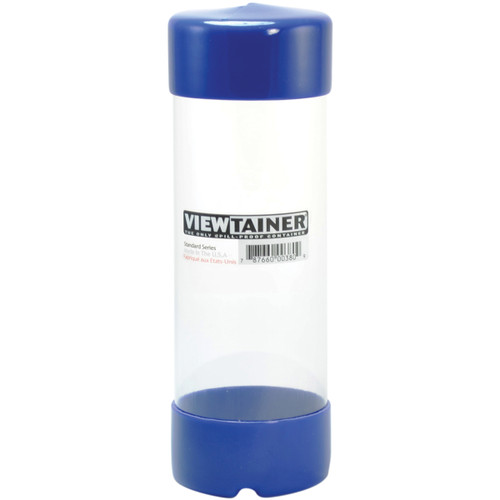 Viewtainer Slit Top Storage Container 2.75"X8"-Blue CC27508-3 - 787660003809