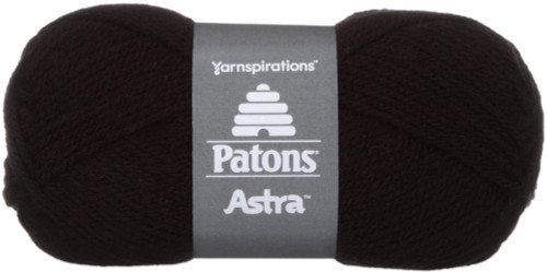 Patons Astra Yarn Solids-Black 246008-2765 - 067898005357