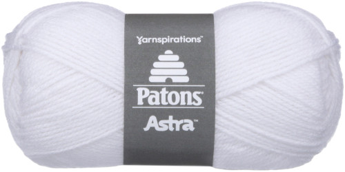 Patons Astra Yarn Solids-White 246008-2751 - 067898005272