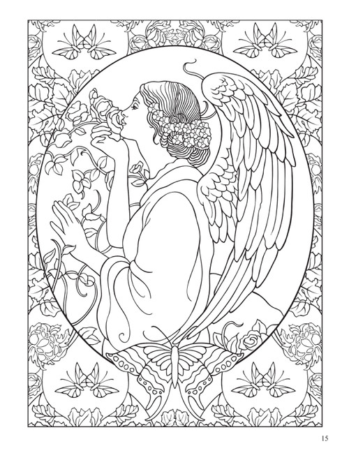 Angels Coloring Book-Softcover - B6467757