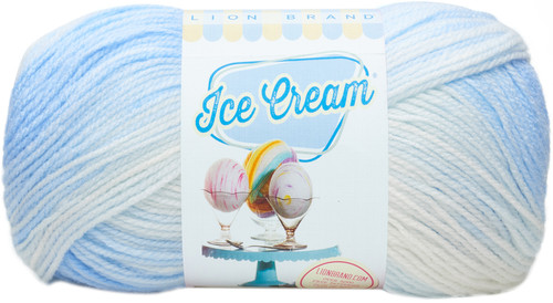 Lion Brand Ice Cream Yarn-Blueberry 923-203 - 023032014098