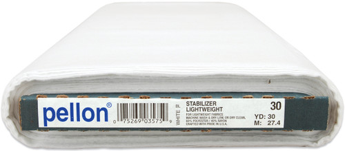 Pellon Sew-In Lightweight Interfacing-White 20"X30yd - 30