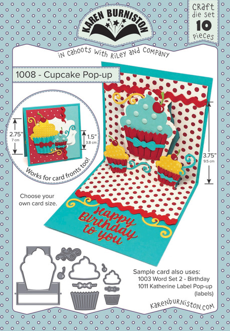 Karen Burniston Dies-Cupcake Pop-Up - KBR1008