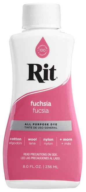 Rit Dye Liquid-Fuchsia - 8-88120 - 885967881202