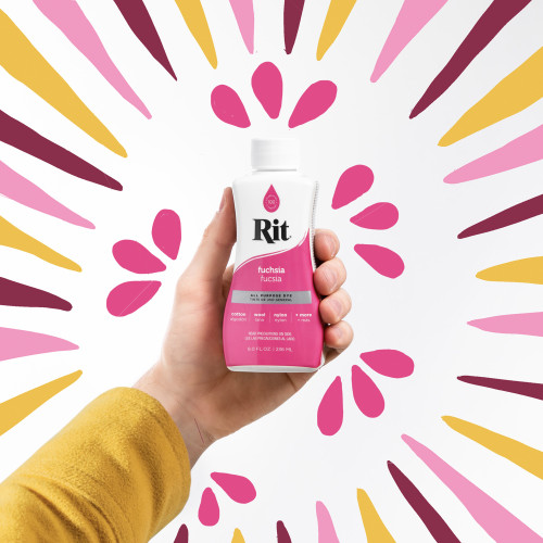 Rit Dye Liquid-Fuchsia - 8-88120 Rit Dye Liquid-Fuchsia - 8-88120
