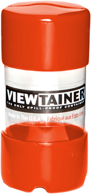 Viewtainer Slit Top Storage Container 2"X4"-Orange - CC24-8