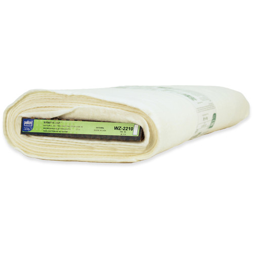 Pellon Wrap-N-Zap 100% Natural Cotton Batting-Natural 22"X10yd - WZ-2210