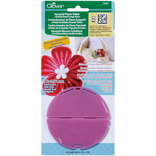 Clover Kanzashi Flower Maker-Orchid Petal Large - 8487 - 051221784873 Clover Kanzashi Flower Maker-Orchid Petal Large - 8487 - 051221784873