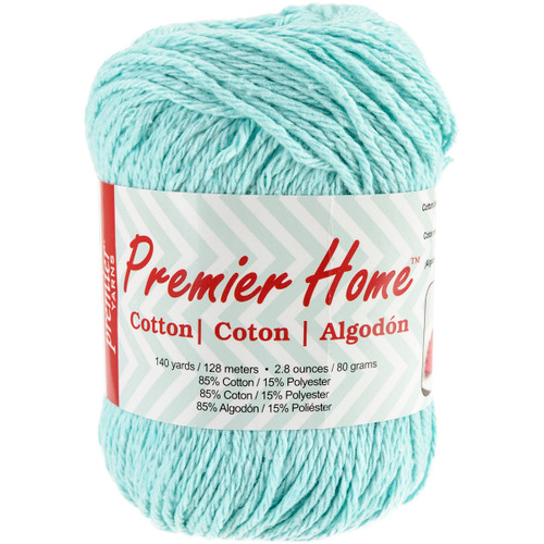Premier Home Cotton Yarn-Pastel Blue - 38-13 - 847652020808 Premier Home Cotton Yarn-Pastel Blue - 38-13 - 847652020808