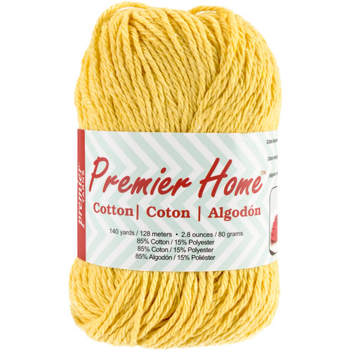 Premier Home Cotton Yarn-Yellow 38-4 - 847652020716